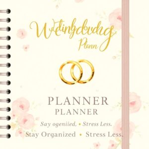 Wedding Budget Planner – 8.5 x 11 inches, 120 Pages