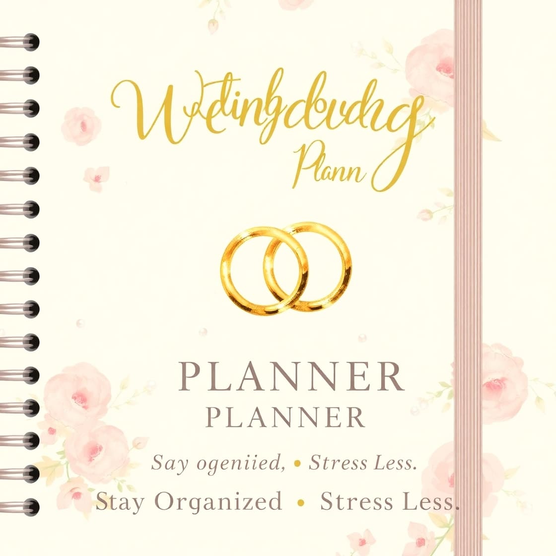 Wedding Budget Planner – 8.5 x 11 inches, 120 Pages