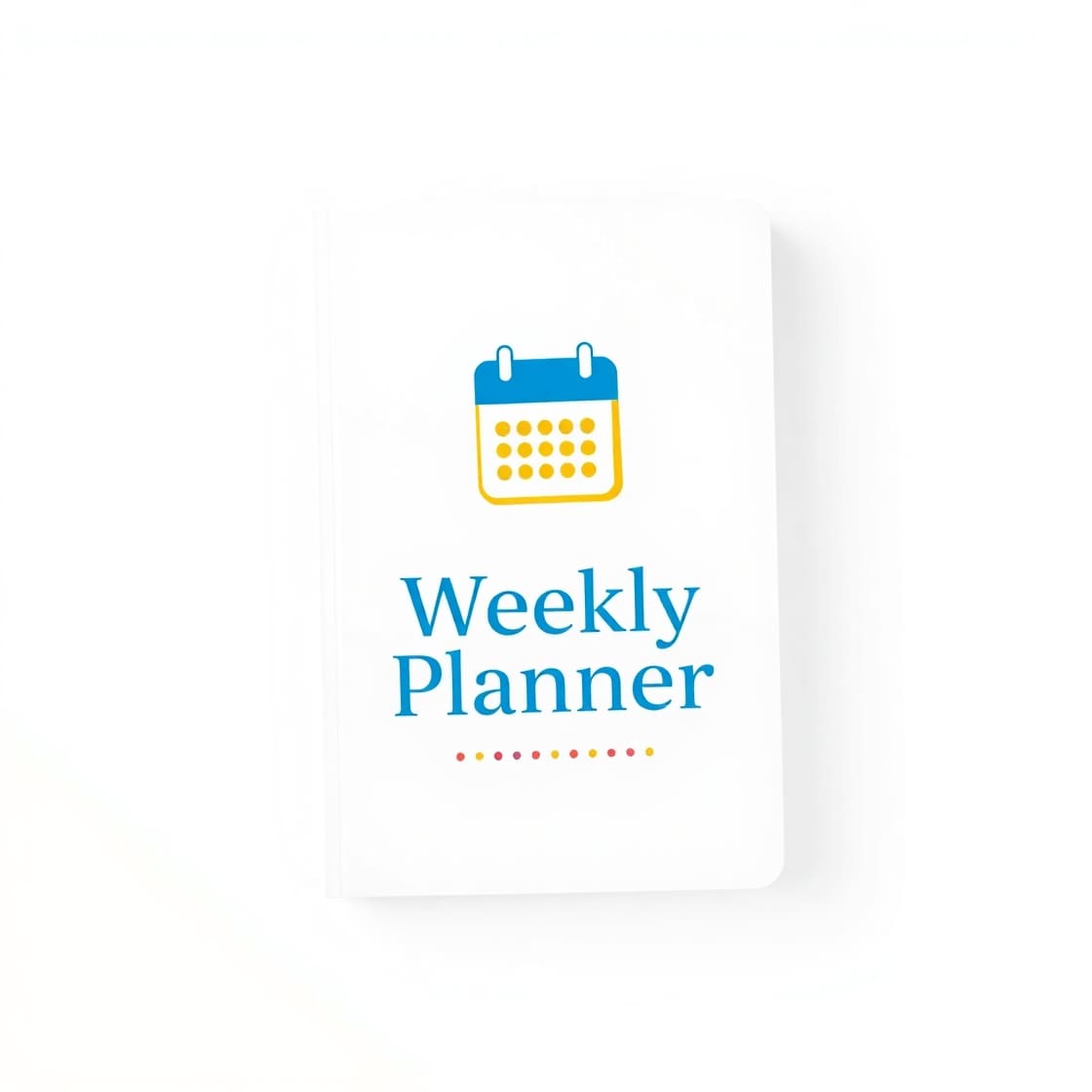 Weekly Planner notebook