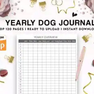Yearly Dog Journal