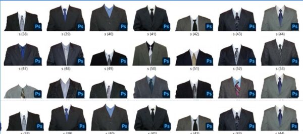 200+ Men’s Suits and Shirts PSD Templates