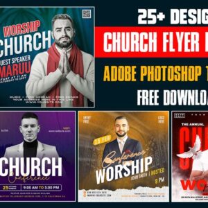 25+ Best Church Flyer PSD Templates