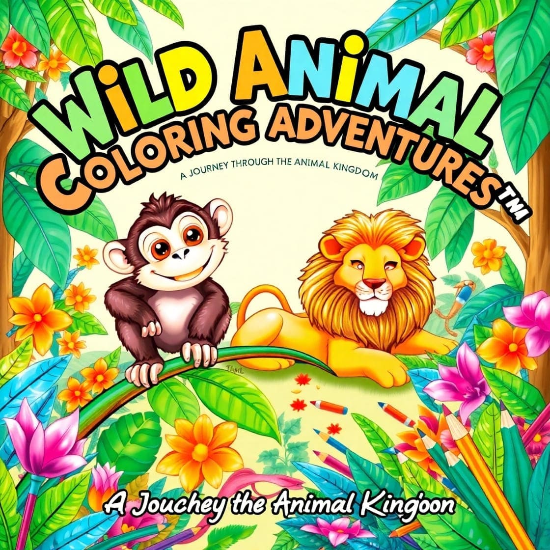Wild Animal Coloring Adventures