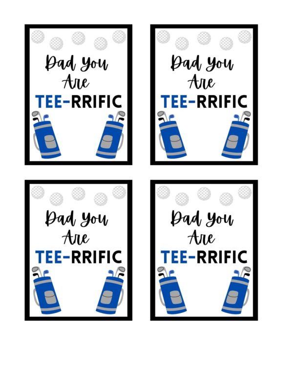 6 Unique Designs Father's Day Printable Tag Bundle - Image 2