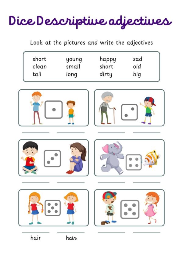 Literacy & Language Skills Worksheets for Kids