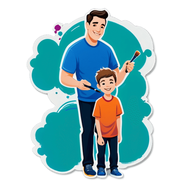 20 father's day Sticker Designs - Image 2