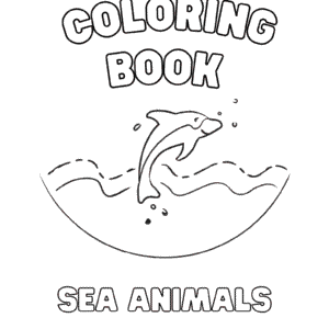 Sea Animals Coloring Book for Kids