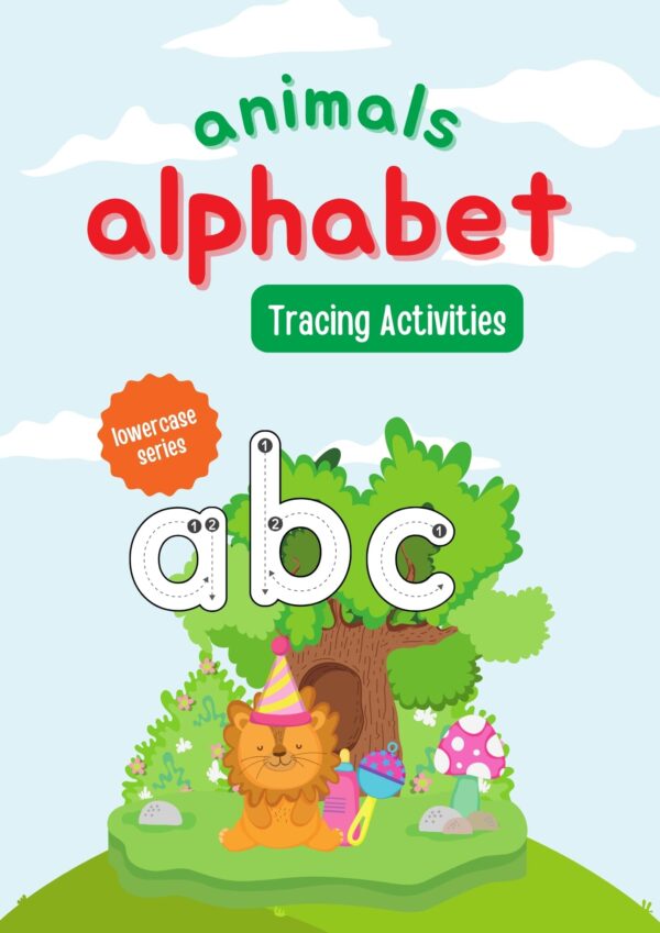 27 Tracing Animal Alphabet for kids