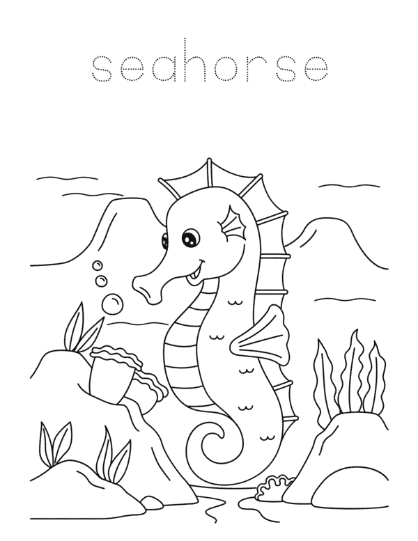 Ocean Life Animal Habitats Coloring Book for Kids - Image 2