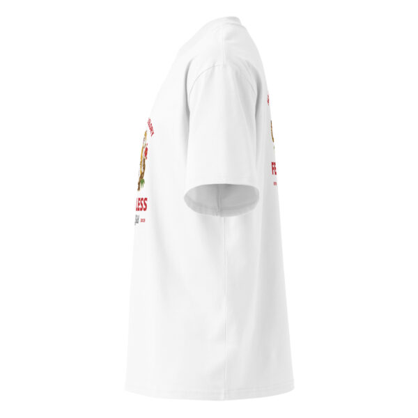 Unisex organic oversized high neck t-shirt - Image 4