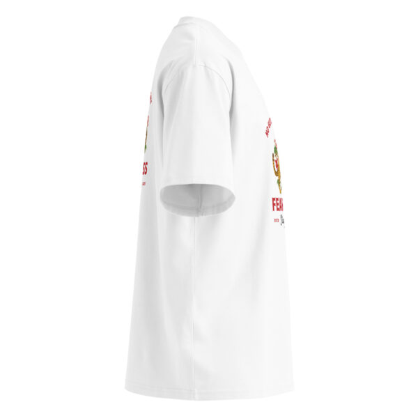 Unisex organic oversized high neck t-shirt - Image 3