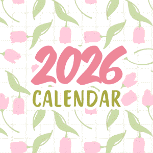 2026 Monthly  Wall Calendar