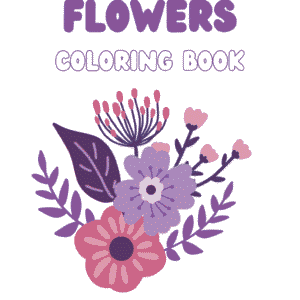 flowers coloring book
