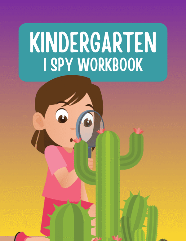 I Spy Counting Kindergarten Math Workbook | Fun Illustrative Learning Activities
