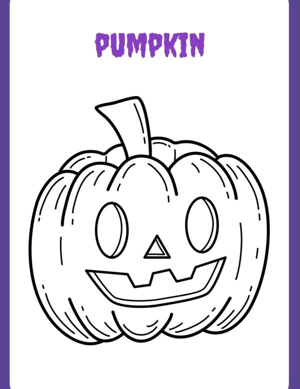 Halloween Coloring Book - Image 2