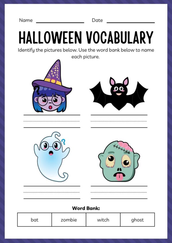 Halloween Workbook for Kids - Image 2