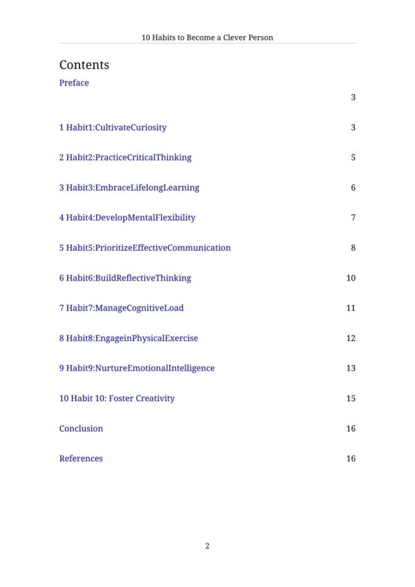 10 Habits to Become a Clever Person - Image 3