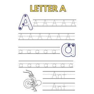 Alphabet Tracing Workbook for Kids