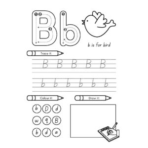 Kindergarten Alphabet Worksheet Bundle