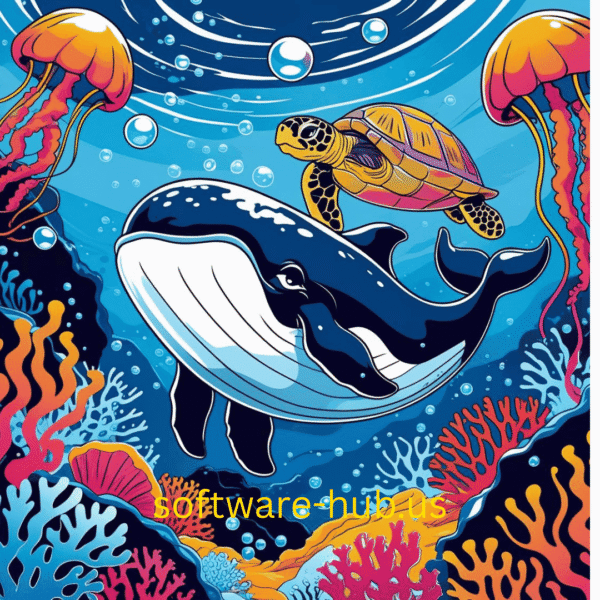 1 Underwater Ocean Life Wall Art