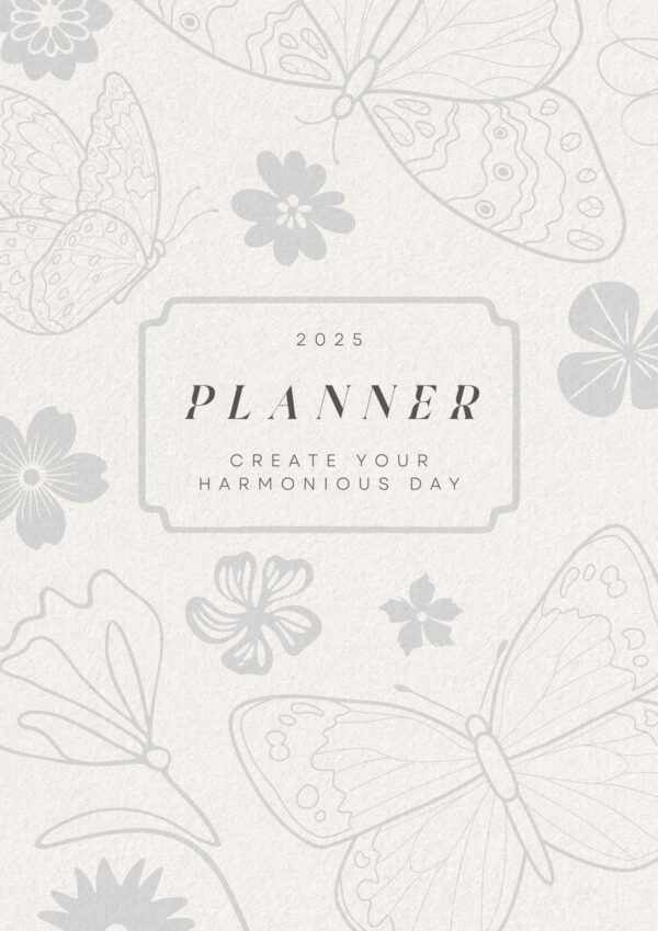 Minimalist 2025 Annual Planner