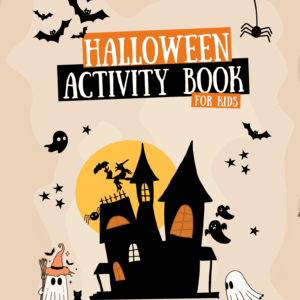 Halloween Activity Book for Kids – Fun Worksheets