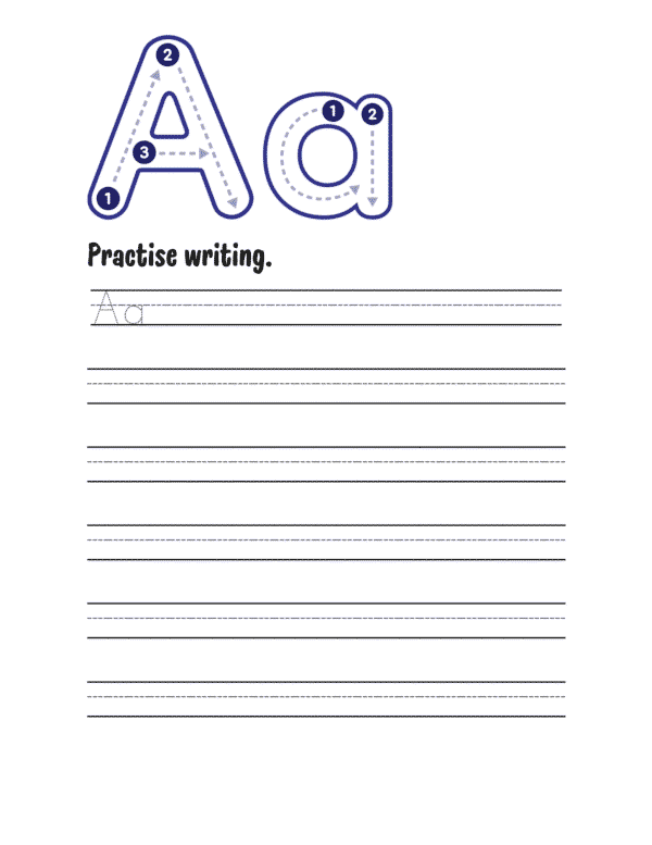 Alphabet Tracing Book for Kids – Back to School - Image 2