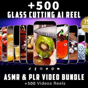 500+ AI-Generated Glass Cutting Videos