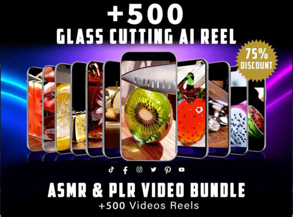 500+ AI-Generated Glass Cutting Videos