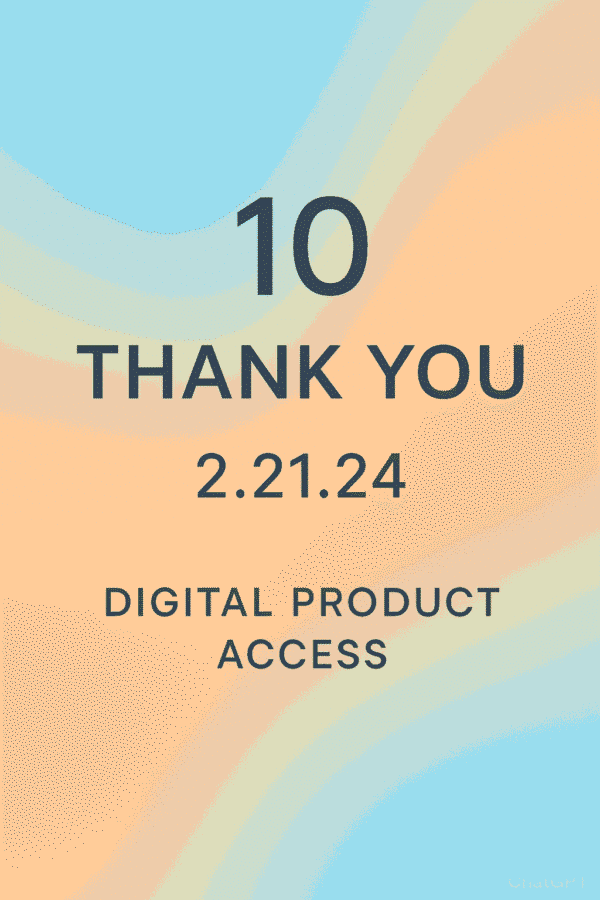 10 Thank You PNG Bundle