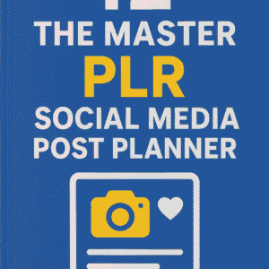 Master PLR Social Media Post Planner